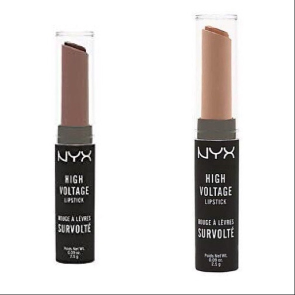 Nyx High Voltage Lipstick Lot Of Two